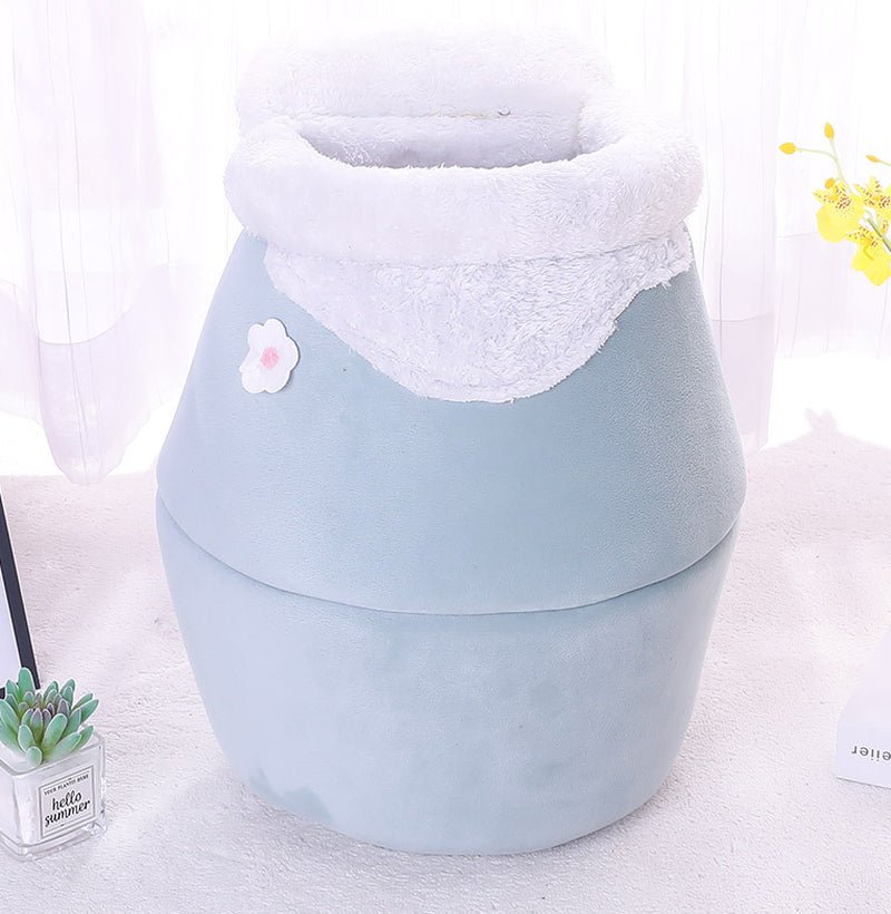 3 - In - 1 Cat and Dog Pet House Basin - Shaped Cave Soft Bed - My CTC Pet Store