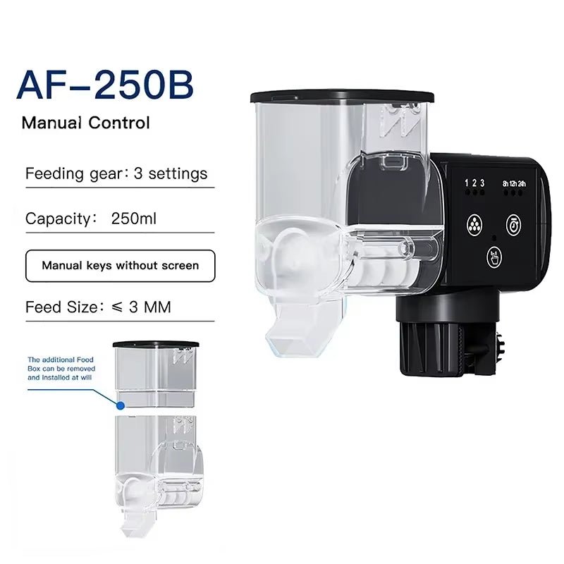 Aquarium Fish Tank Feeder Intelligent Automatic Feeder Digital Timing Wifi Wireless Remote Control Fish Feeding - My CTC Pet Store