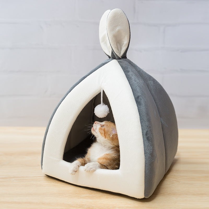 Cat House Cat House Villa Cat Bed Small Dog Kennel - My CTC Pet Store