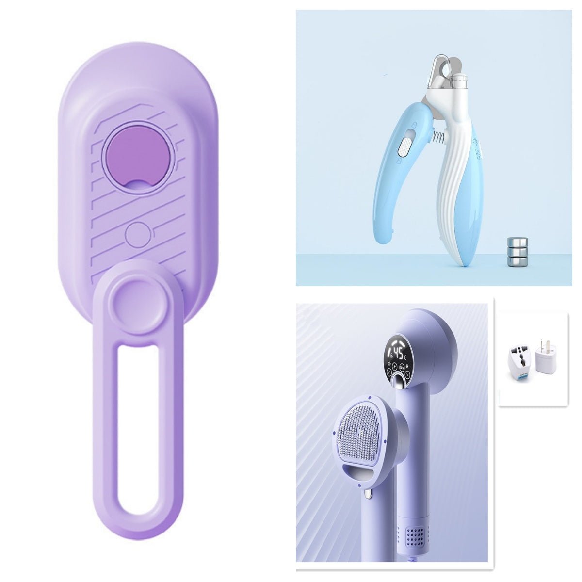Pet Nail Clippers Dog Nail Clippers Cat Nail Clippers LED Electric Nail Grinder Pet Supplies LED Light Pet Nail Clippers - My CTC Pet Store