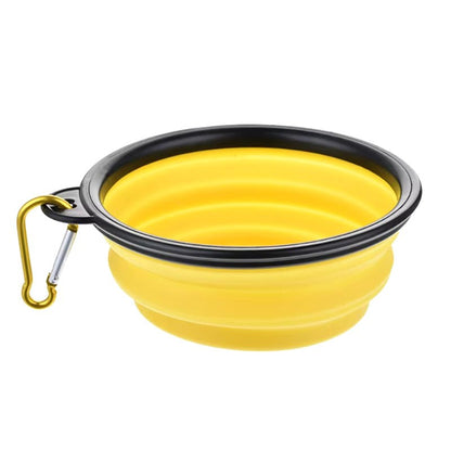 350/1000Ml Large Collapsible Dog Pet Folding Silicone Bowl Outdoor Travel Portable Puppy Food Container Feeder Dish Bowl - My CTC Pet Store