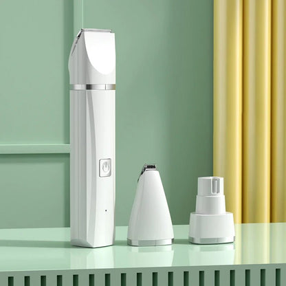 4 in 1 Electric Pet Hair Trimmer Grooming Clippers Cat Trimer Nail Grinder Professional Rechargeable Haircut Machine for Dogs - My CTC Pet Store