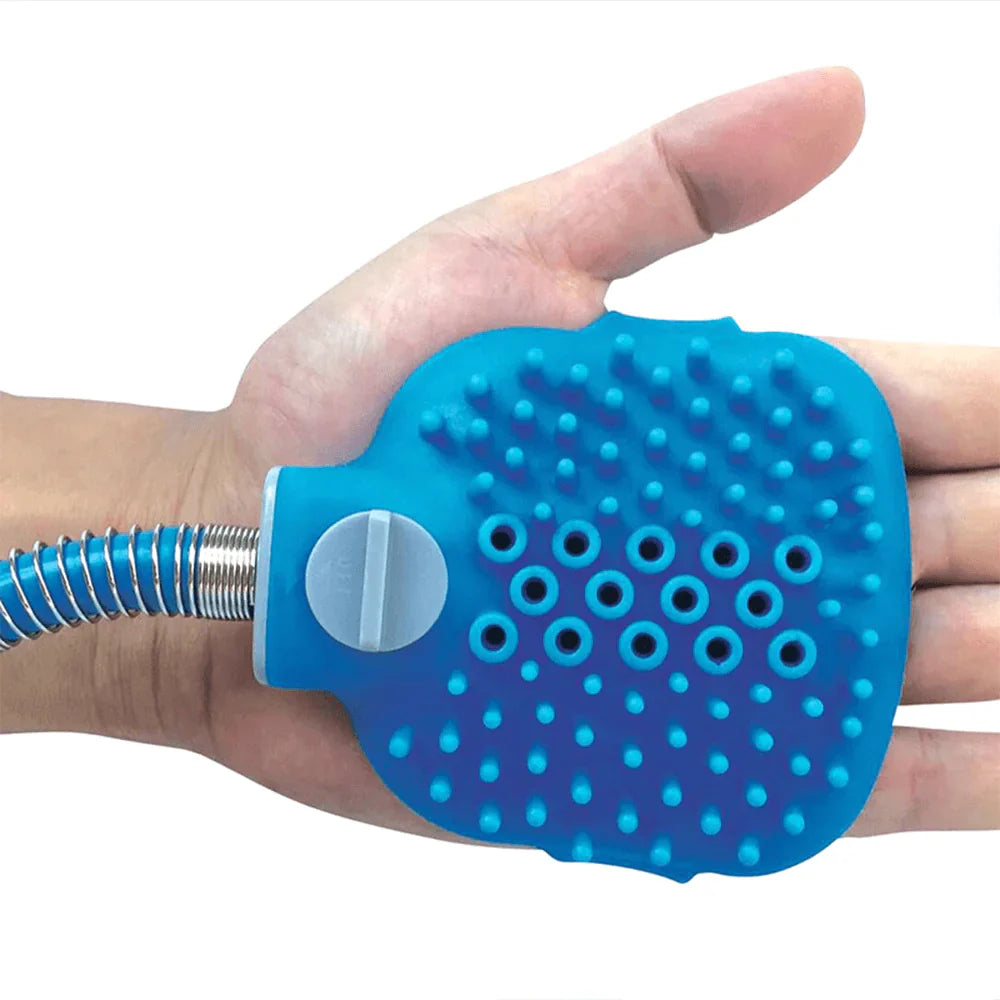 Éponge de douche pour animaux