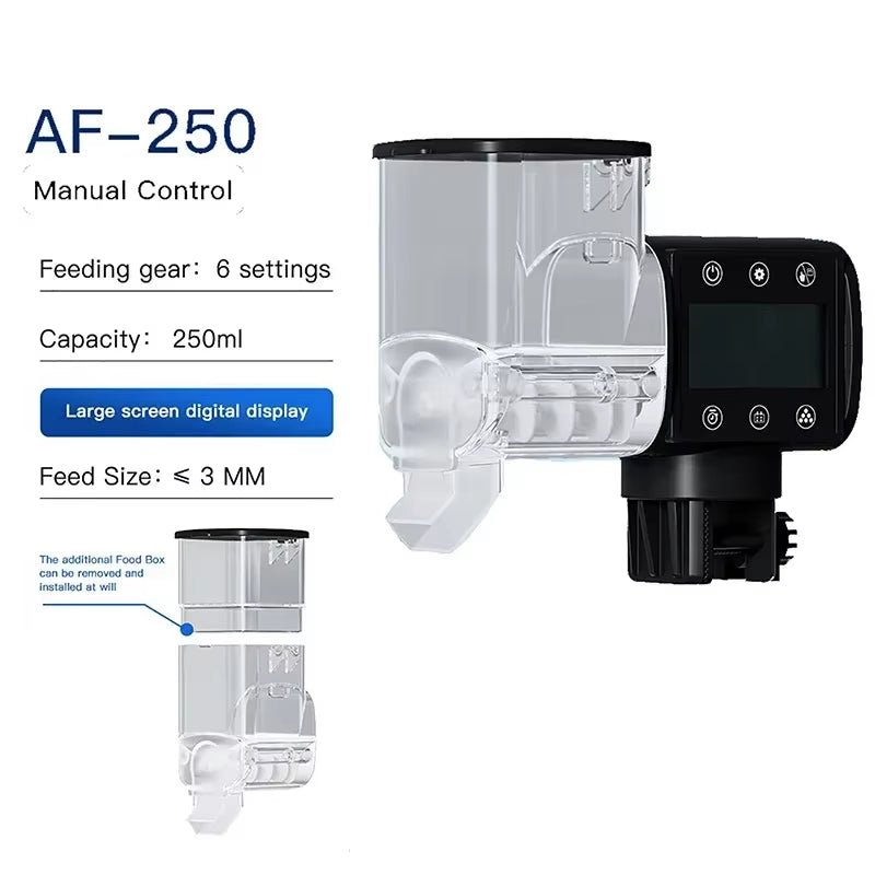 Aquarium Fish Tank Feeder Intelligent Automatic Feeder Digital Timing Wifi Wireless Remote Control Fish Feeding - My CTC Pet Store