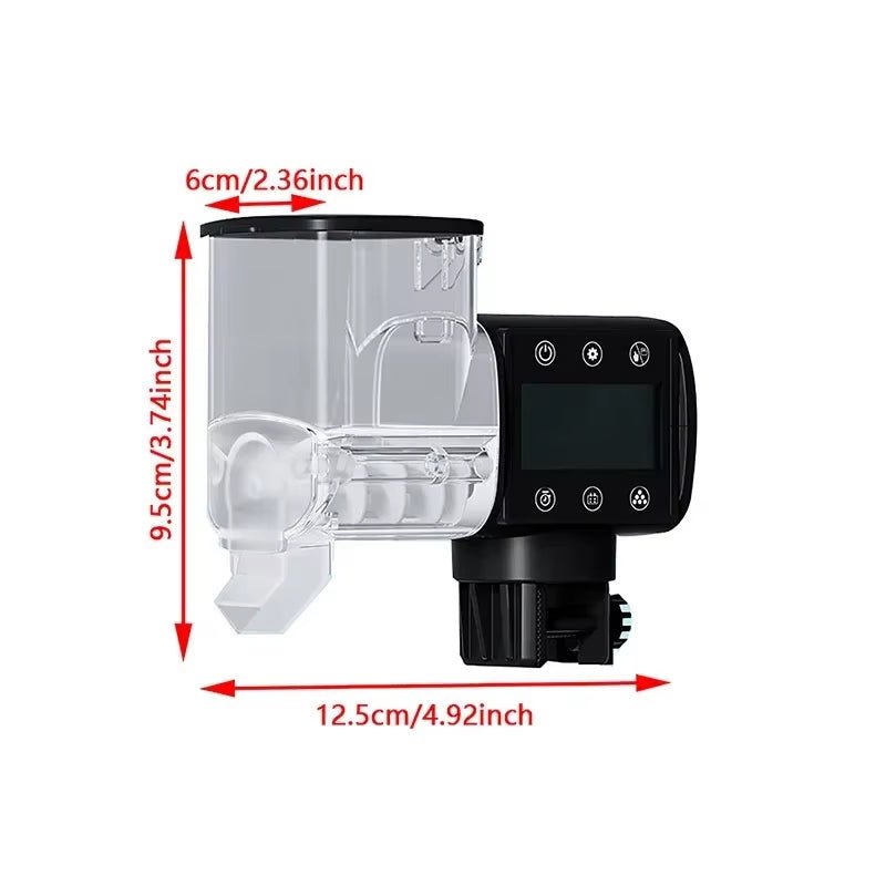 Aquarium Fish Tank Feeder Intelligent Automatic Feeder Digital Timing Wifi Wireless Remote Control Fish Feeding - My CTC Pet Store