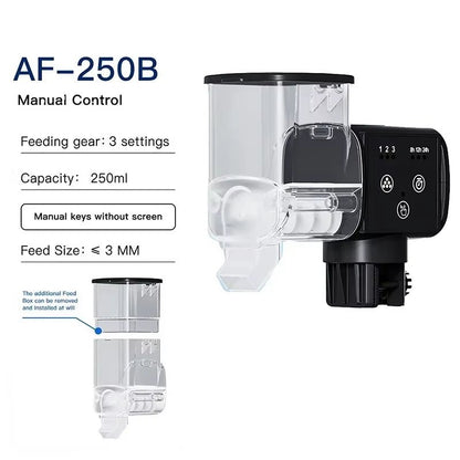Aquarium Fish Tank Feeder Intelligent Automatic Feeder Digital Timing Wifi Wireless Remote Control Fish Feeding - My CTC Pet Store