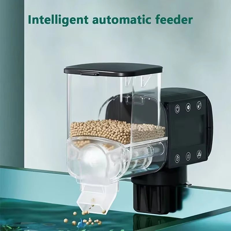 Aquarium Fish Tank Feeder Intelligent Automatic Feeder Digital Timing Wifi Wireless Remote Control Fish Feeding - My CTC Pet Store
