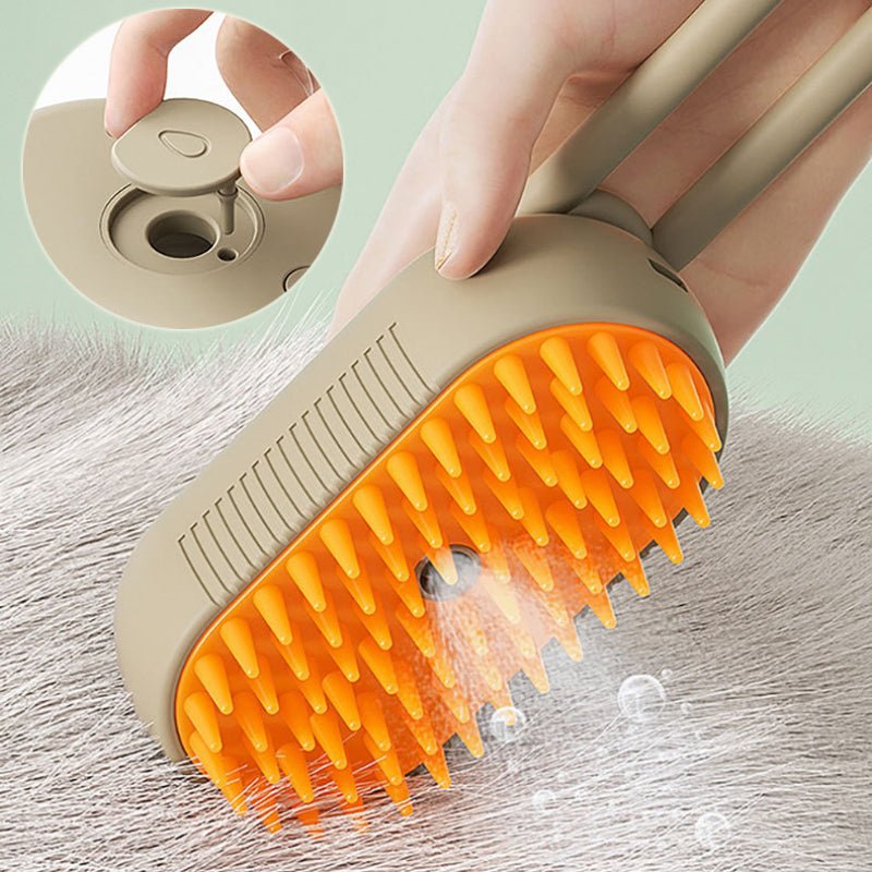 Cat Steam Brush Steamy Dog Brush 3 in 1 Electric Spray Cat Hair Brushes for Massage Pet Grooming Comb Hair Removal Combs Pet Products - My CTC Pet Store