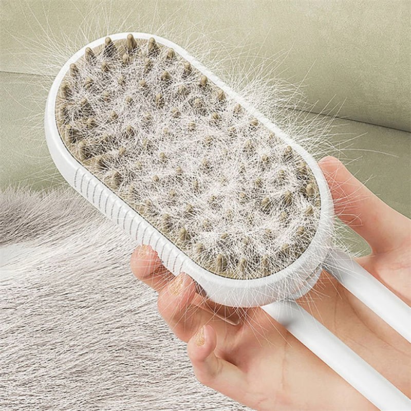 Cat Steam Brush Steamy Dog Brush 3 in 1 Electric Spray Cat Hair Brushes for Massage Pet Grooming Comb Hair Removal Combs Pet Products - My CTC Pet Store