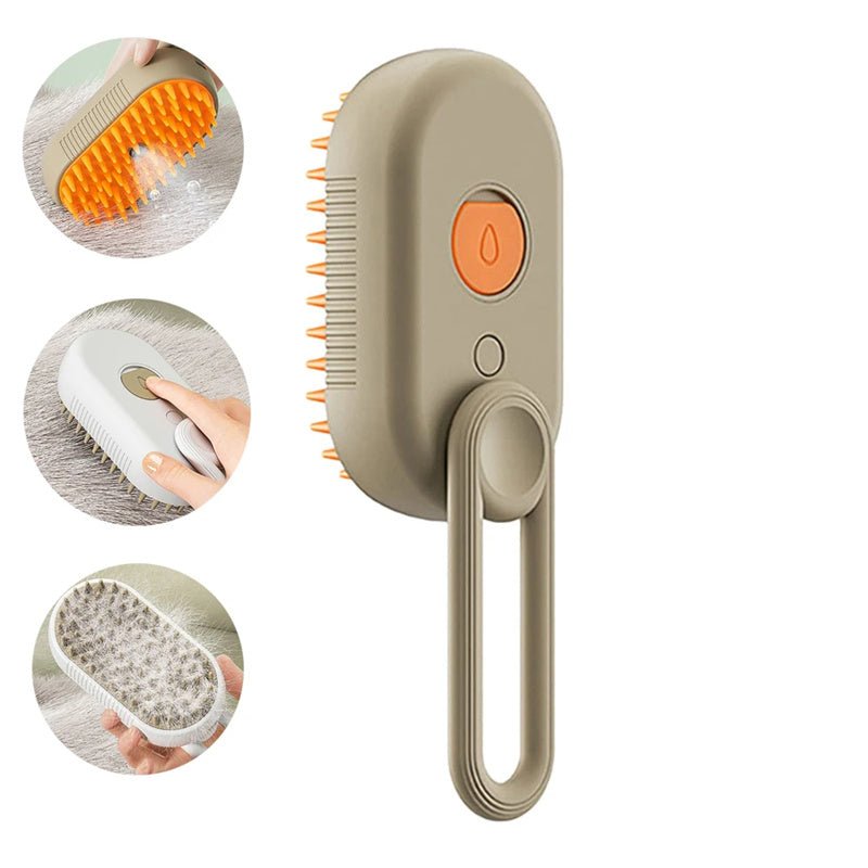 Cat Steam Brush Steamy Dog Brush 3 in 1 Electric Spray Cat Hair Brushes for Massage Pet Grooming Comb Hair Removal Combs Pet Products - My CTC Pet Store
