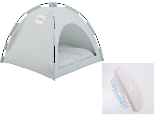 Cat Tent Cooling Mat Dog House Pet Sofa Camping Dog Bed With Cushion - My CTC Pet Store