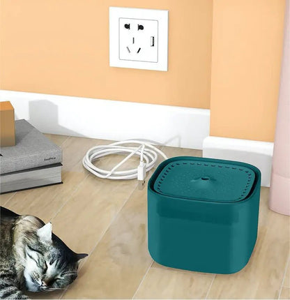 Cat Water Fountain Smart 3L Large Capacity Dog Dogs And Cats Pet Circulating Filter Pet Fountain Water Fountain Automatic PP Material - My CTC Pet Store