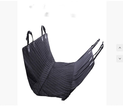 Dog Car Seat Cover View Mesh Pet Carrier Hammock Safety Protector Car Rear Back Seat Mat with Zipper and Pocket for Travel - My CTC Pet Store