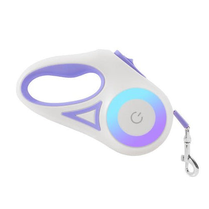 Dog Leash Retractable Leash And Dog Collar Spotlight Automatic Pet Dog - My CTC Pet Store