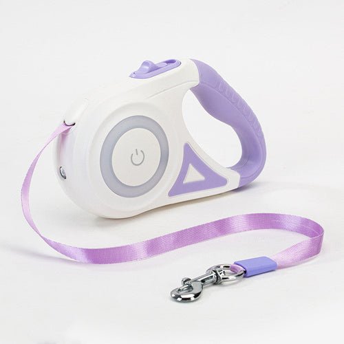 Dog Leash Retractable Leash And Dog Collar Spotlight Automatic Pet Dog - My CTC Pet Store