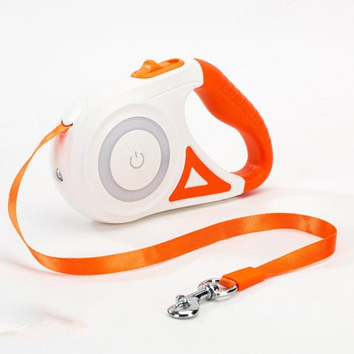 Dog Leash Retractable Leash And Dog Collar Spotlight Automatic Pet Dog - My CTC Pet Store