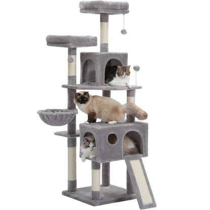 Free Shipping Multi - Level Cat Tree for Cats with Cozy Perches Stable Cat Climbing Frame Cat Scratch Board Toys Cat Furniture - My CTC Pet Store