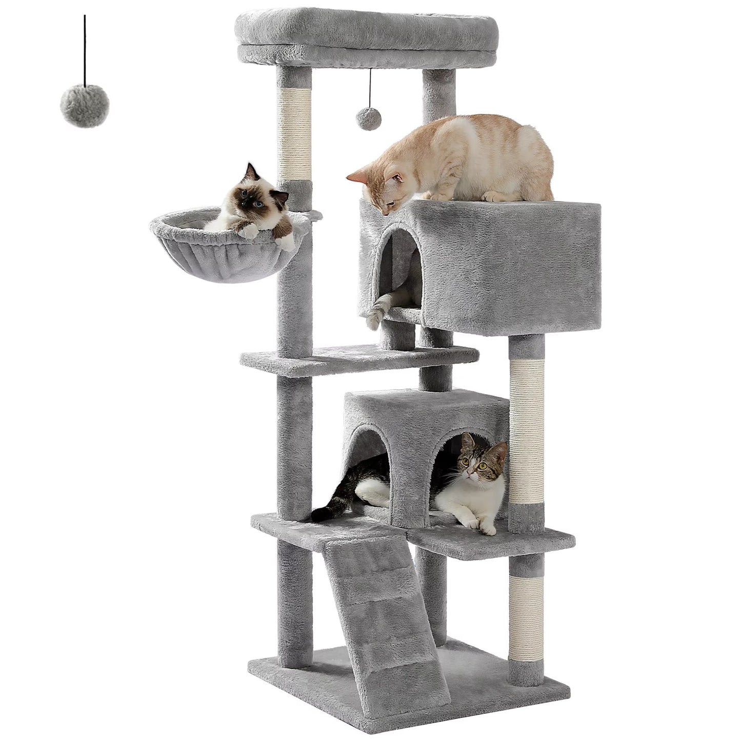 Free Shipping Multi - Level Cat Tree for Cats with Cozy Perches Stable Cat Climbing Frame Cat Scratch Board Toys Cat Furniture - My CTC Pet Store