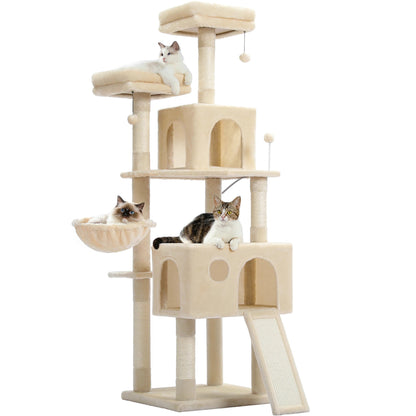 Free Shipping Multi - Level Cat Tree for Cats with Cozy Perches Stable Cat Climbing Frame Cat Scratch Board Toys Cat Furniture - My CTC Pet Store