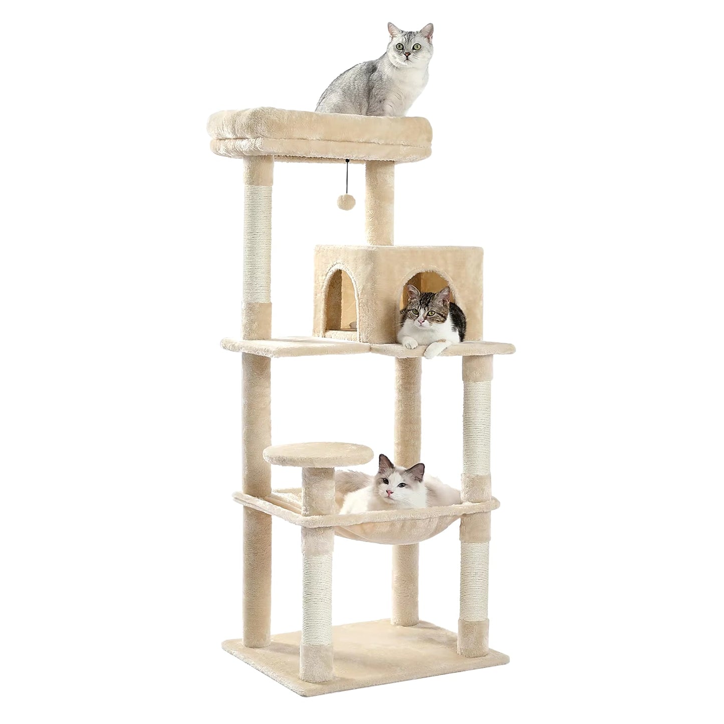 Free Shipping Multi - Level Cat Tree for Cats with Cozy Perches Stable Cat Climbing Frame Cat Scratch Board Toys Cat Furniture - My CTC Pet Store