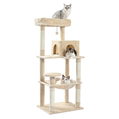 Free Shipping Multi - Level Cat Tree for Cats with Cozy Perches Stable Cat Climbing Frame Cat Scratch Board Toys Cat Furniture - My CTC Pet Store