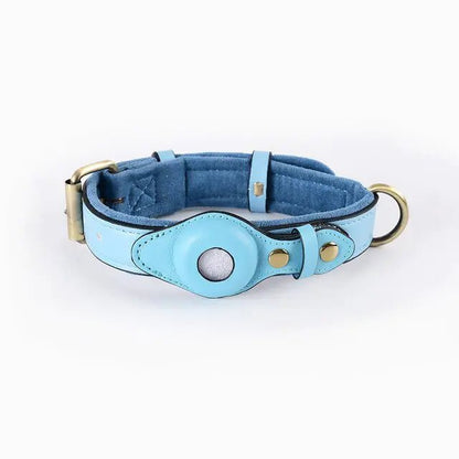 Leather Anti - Lost Dog Collar - My CTC Pet Store
