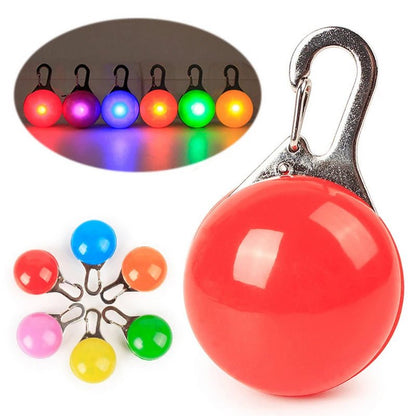 Led Luminous Dog Cat Collar Glowing Pendant Pet Leads Glow Accessories Bright Necklace Luminous Collar Night Safety Decoration - My CTC Pet Store