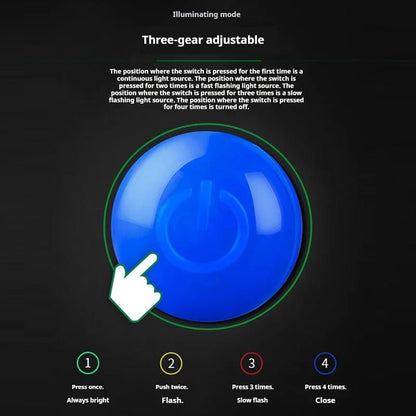 Led Luminous Dog Cat Collar Glowing Pendant Pet Leads Glow Accessories Bright Necklace Luminous Collar Night Safety Decoration - My CTC Pet Store