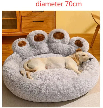 Long Plush Cat Bed - My CTC Pet Store