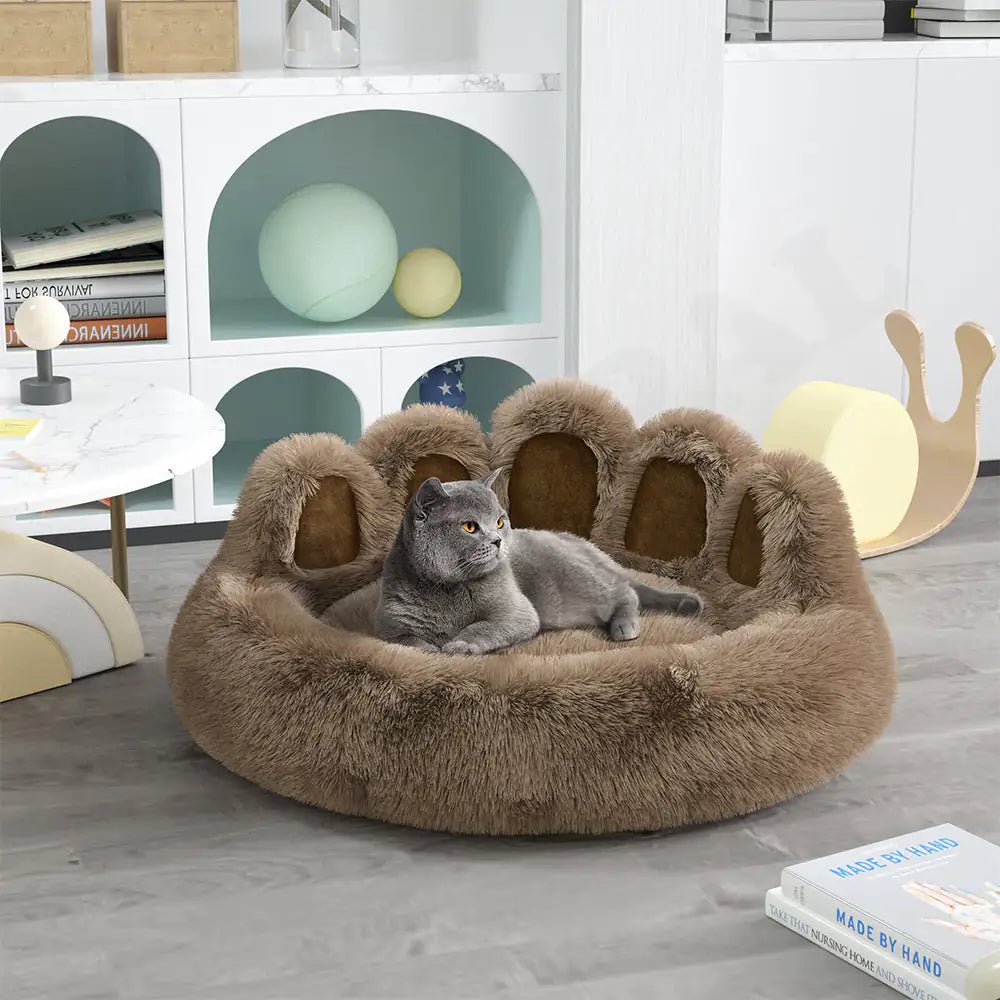 Long Plush Cat Bed - My CTC Pet Store