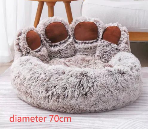 Long Plush Cat Bed - My CTC Pet Store