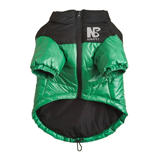 Luxury Dog down Jacket Winter Pet Clothes for Small Dogs Reflective Large Dog Coat French Bulldog Costume Labrador Husky Outfits - My CTC Pet Store