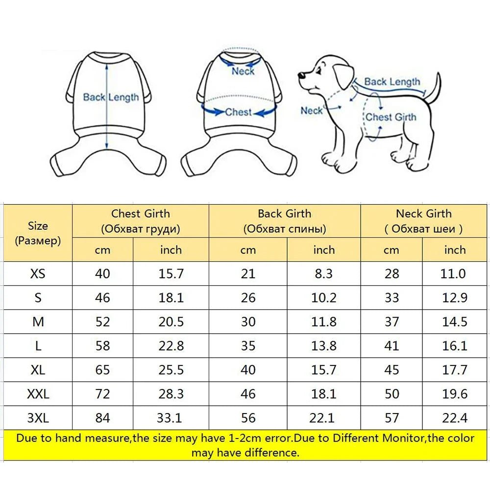 Luxury Dog down Jacket Winter Pet Clothes for Small Dogs Reflective Large Dog Coat French Bulldog Costume Labrador Husky Outfits - My CTC Pet Store