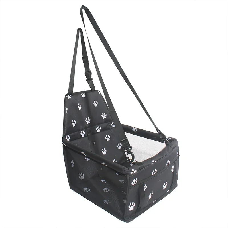 Pet Car Bed Carrier Safety Seat Bag Waterproof Basket Folding Hammock Carriers Bag for Cat Dogs Safety Travelling Mesh Bags Pad - My CTC Pet Store