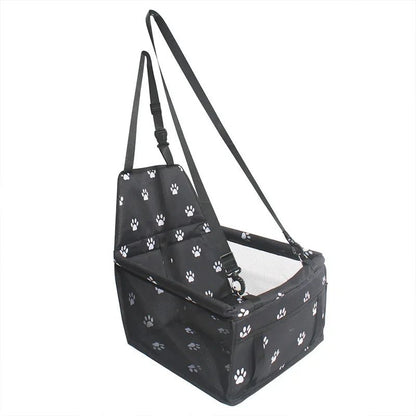 Pet Car Bed Carrier Safety Seat Bag Waterproof Basket Folding Hammock Carriers Bag for Cat Dogs Safety Travelling Mesh Bags Pad - My CTC Pet Store