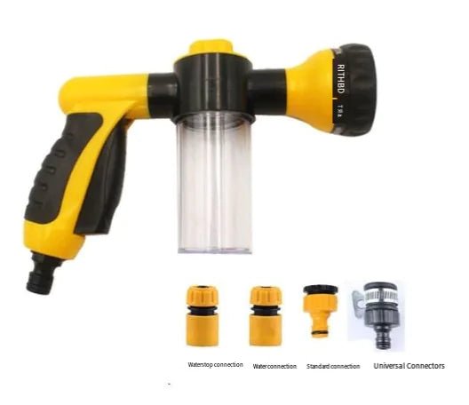 Pet Dog Wash Outdoor, High - Pressure Pet Shower Sprayer Dog Shower Brush And Pet Grooming Comb For Watering Flowers, Car Washing, Pet Bathing - My CTC Pet Store