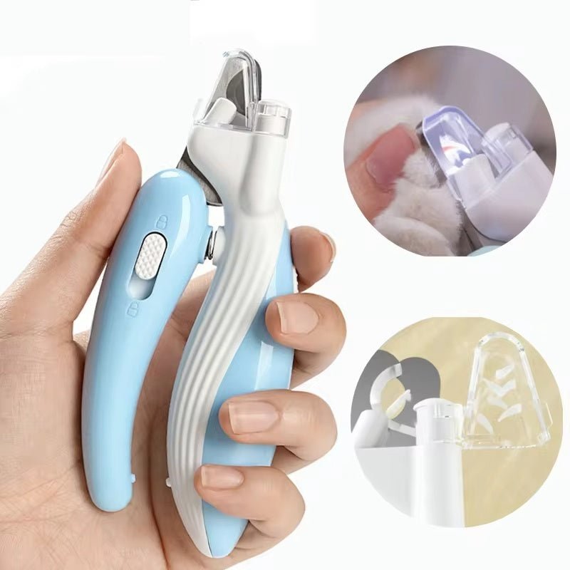 Pet Nail Clippers Dog Nail Clippers Cat Nail Clippers LED Electric Nail Grinder Pet Supplies LED Light Pet Nail Clippers - My CTC Pet Store