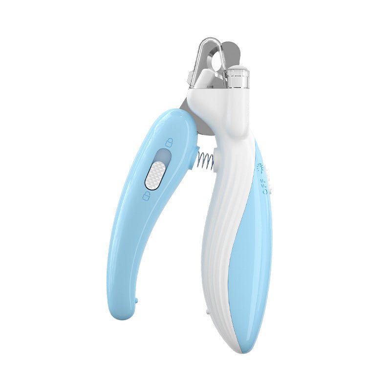 Pet Nail Clippers Dog Nail Clippers Cat Nail Clippers LED Electric Nail Grinder Pet Supplies LED Light Pet Nail Clippers - My CTC Pet Store