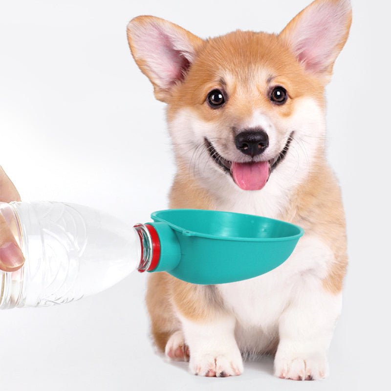Portable Dog Drinking Bowl Outdoor Water Feeding Pet Outside Water Cup - My CTC Pet Store