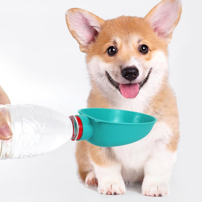 Portable Dog Drinking Bowl Outdoor Water Feeding Pet Outside Water Cup - My CTC Pet Store
