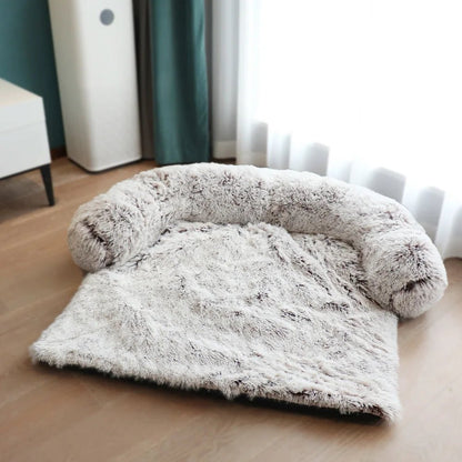 Removable Plush Pet Large Dog Bed Sofa House Mat Kennel Winter Warm Cat Pad Washable Calming Cushion Blanket Cover Nest Car New - My CTC Pet Store