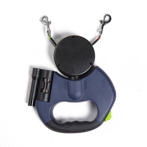 Retractable Dog Leash For Small Dogs Reflective Dual Pet Leash Lead - My CTC Pet Store