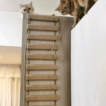 Various Sizes Cat Bridge Use for Cat Cage Sisal Rope Cat Ladder Pet Furniture Cat Step Scratcher Post Kitten Toys Cat Tree Tower - My CTC Pet Store
